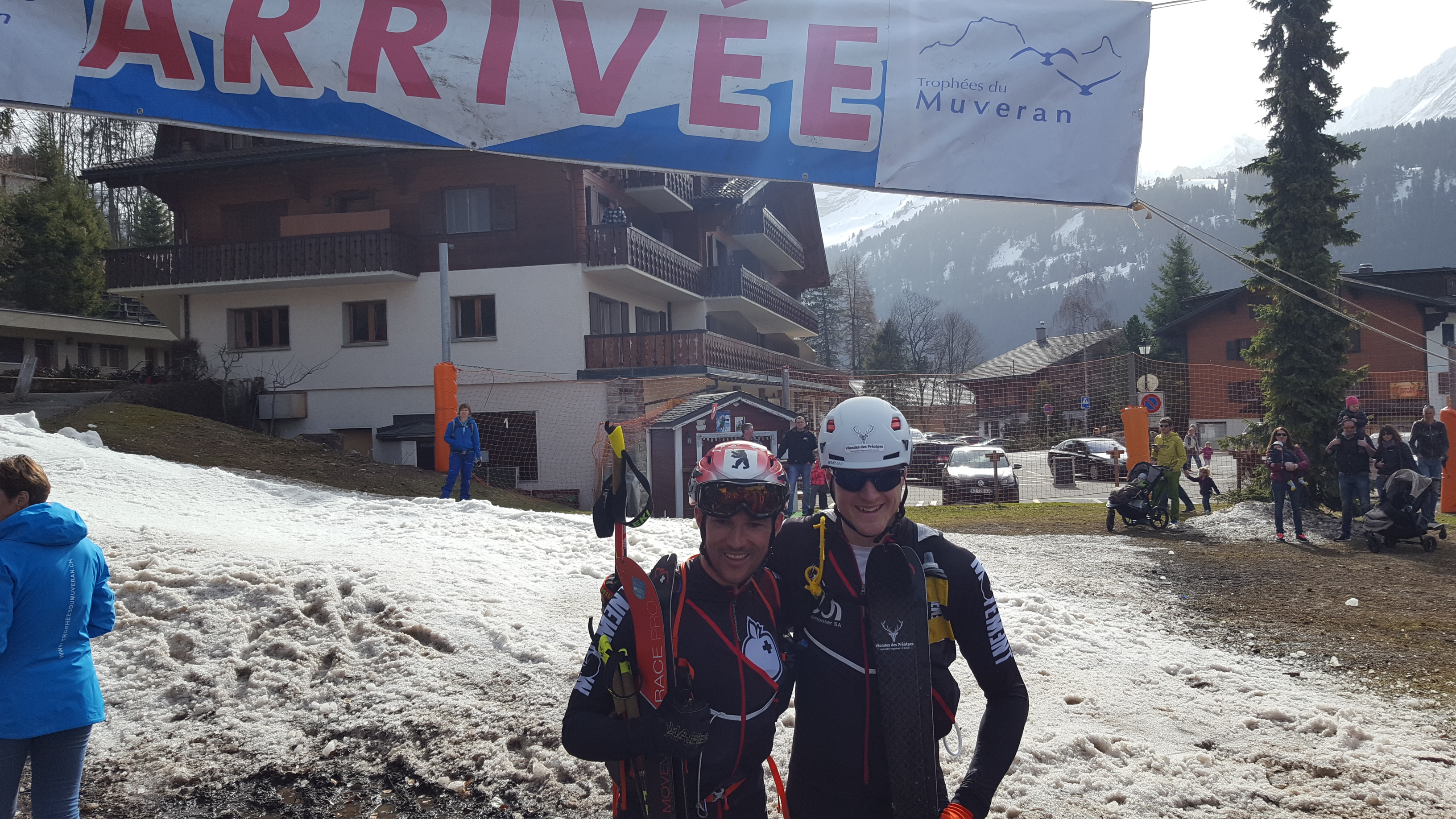 Ski alpinisme: Le déplacement des Trophées du Muveran à Gryon n'a pas altéré le moral des participants