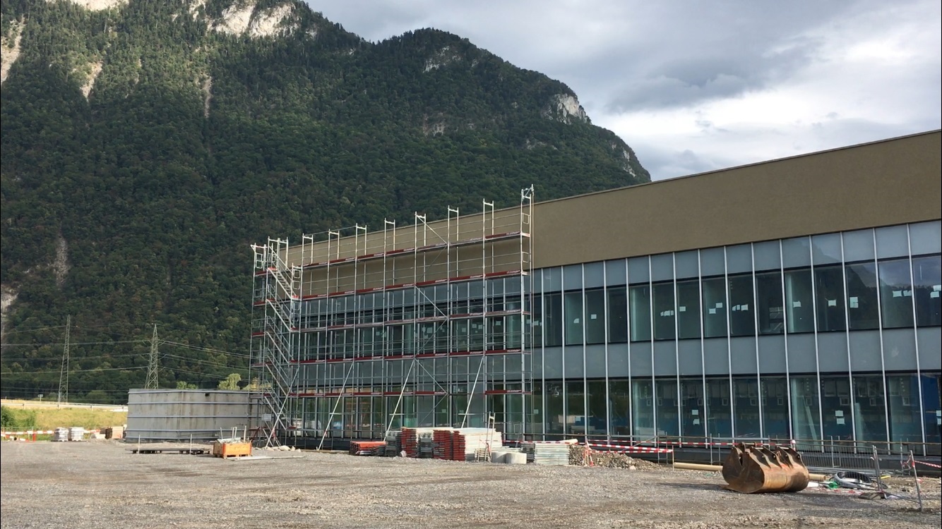 Rennaz: le chantier de l'Hôpital Riviera Chablais progresse