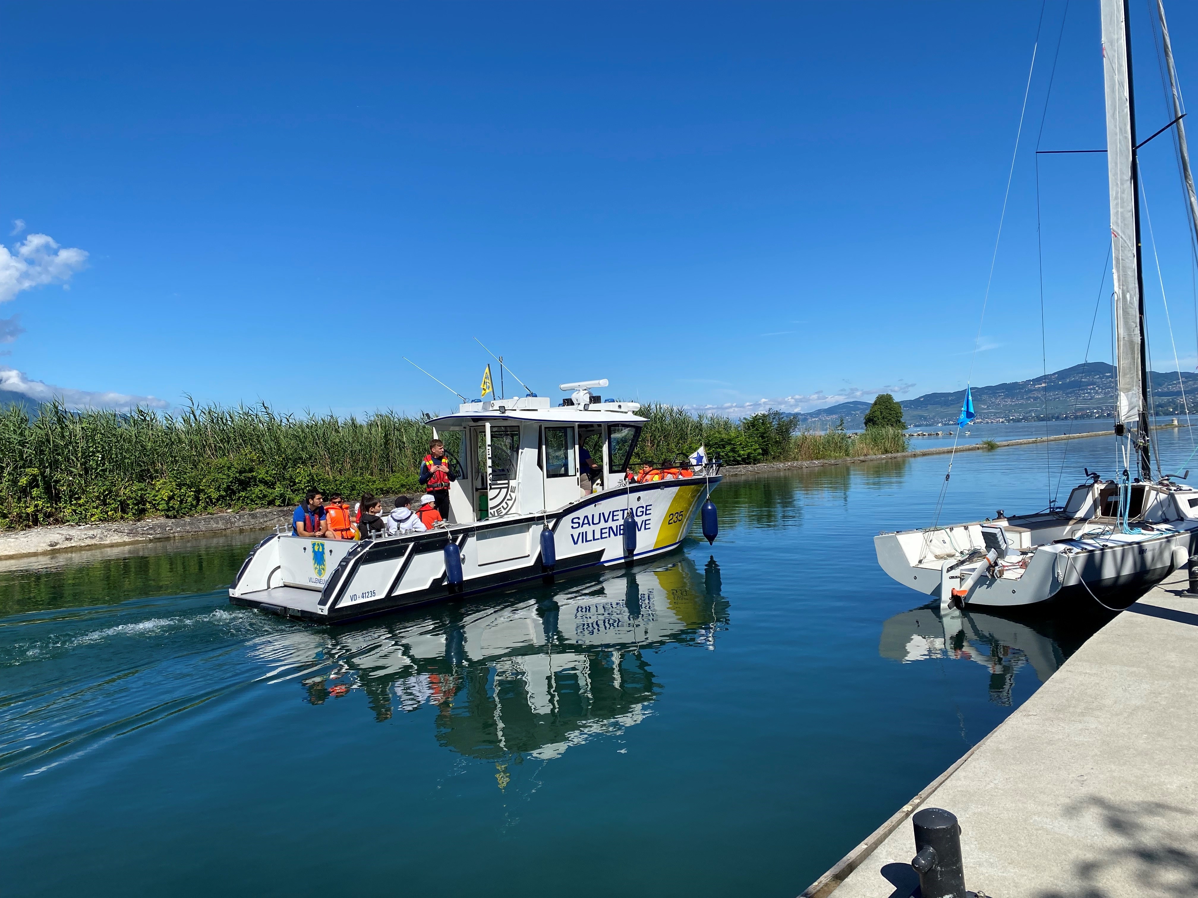 La journée "Lac Ouvert" s'est déroulée samedi sur le port de Villeneuve