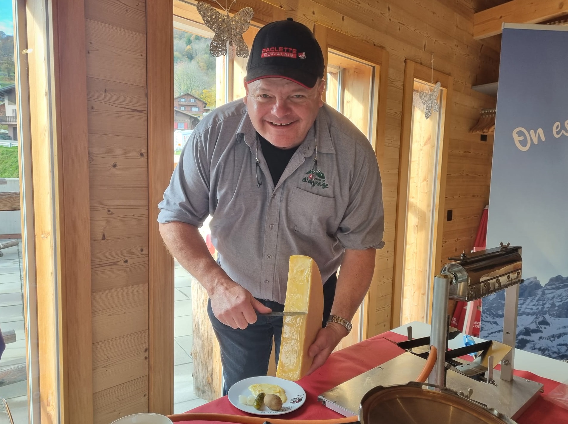 Eddy Baillifard: "Le meilleur fromage à raclette du Chablais? Le Chanso 3"
