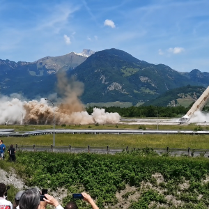 Destruction des cheminées de Tamoil : Le visage du Chablais a changé
