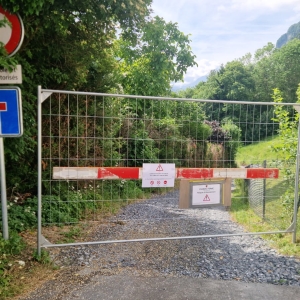 Le sentier de la Poya, entre les Cases et Vérossaz, va bientôt rouvrir