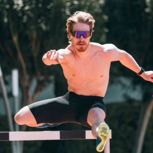 Athlétisme: Samuel Coquoz survole le 400m haies au championnat romand