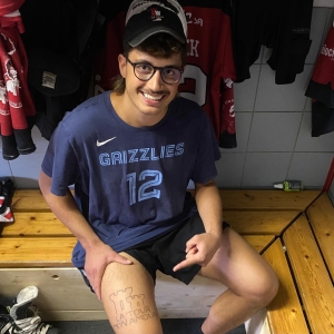 Leonardo Gamba: la passion de l’IHC La Tour jusque dans la peau