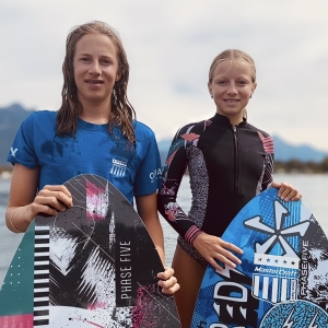 Wakesurf au Bouveret : Mathieu et Abygaelle Perren sont les rois de la glisse à l'international