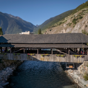 En cas de crue, le pont de la Bâtiaz à Martigny pourra désormais être surélevé de 48 centimètres