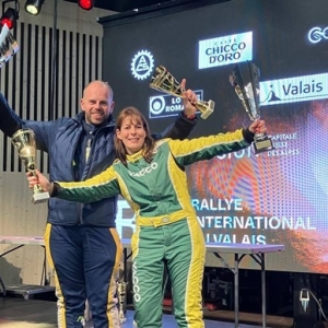 De retour sur le Rallye du Valais, Mireille Vidueira sort de sa routine